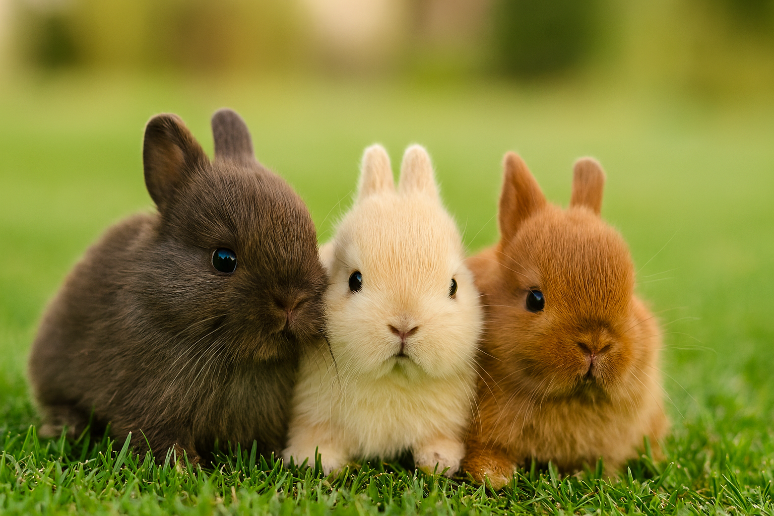 Conejos enanos: pequeños, adorables y muy sociables