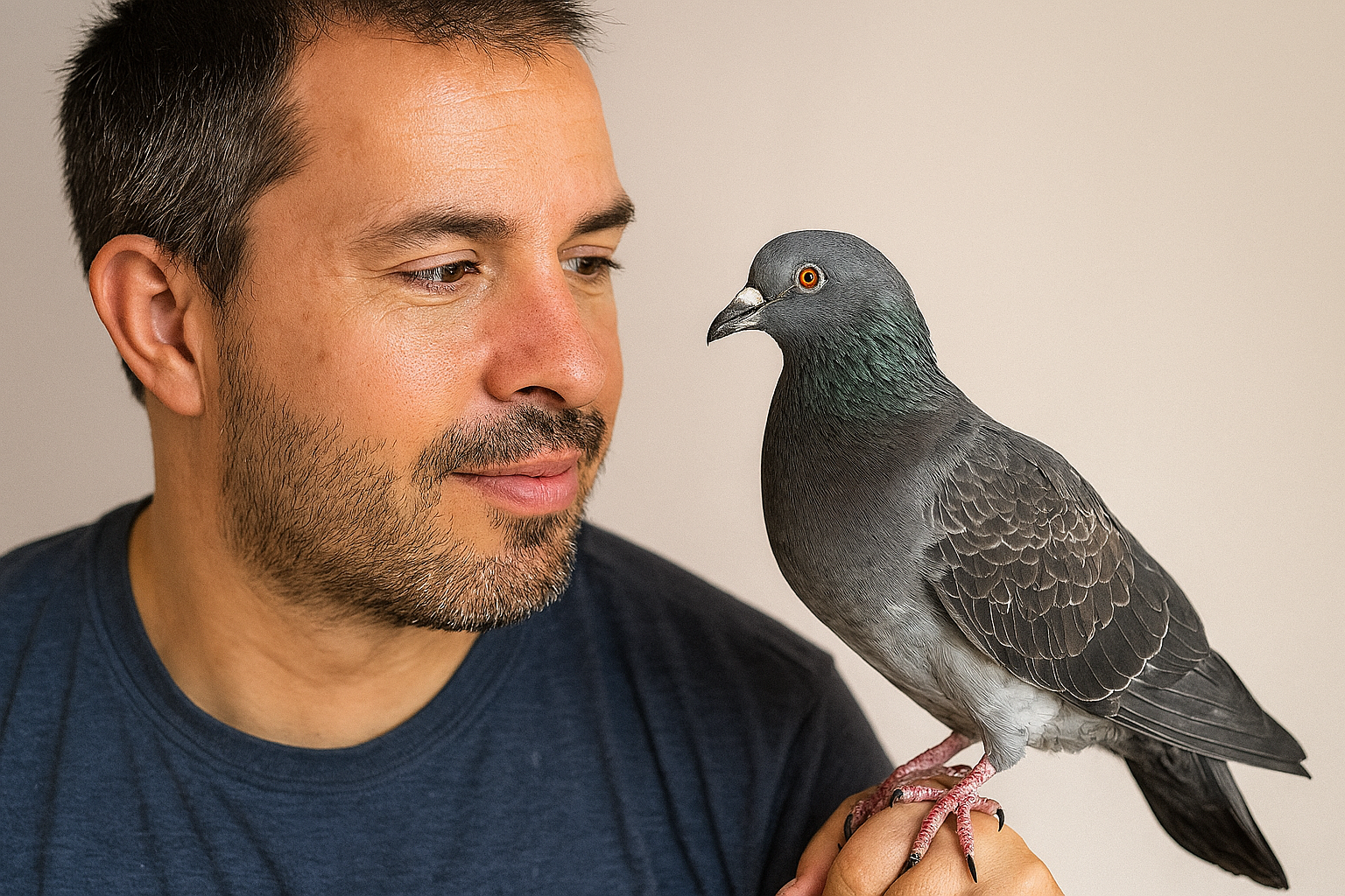 ¿Sabías que las palomas reconocen rostros humanos?