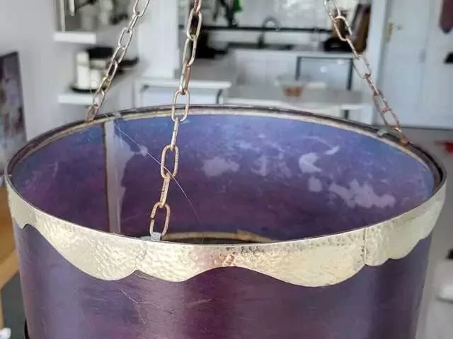 Portavelas colgante estilo árabe